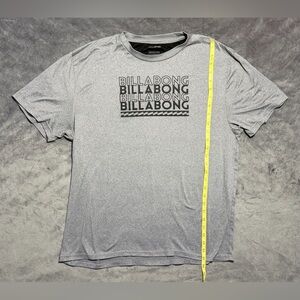 Billabong Mens Loungewear T-Shirt GREY SIZE LARGE